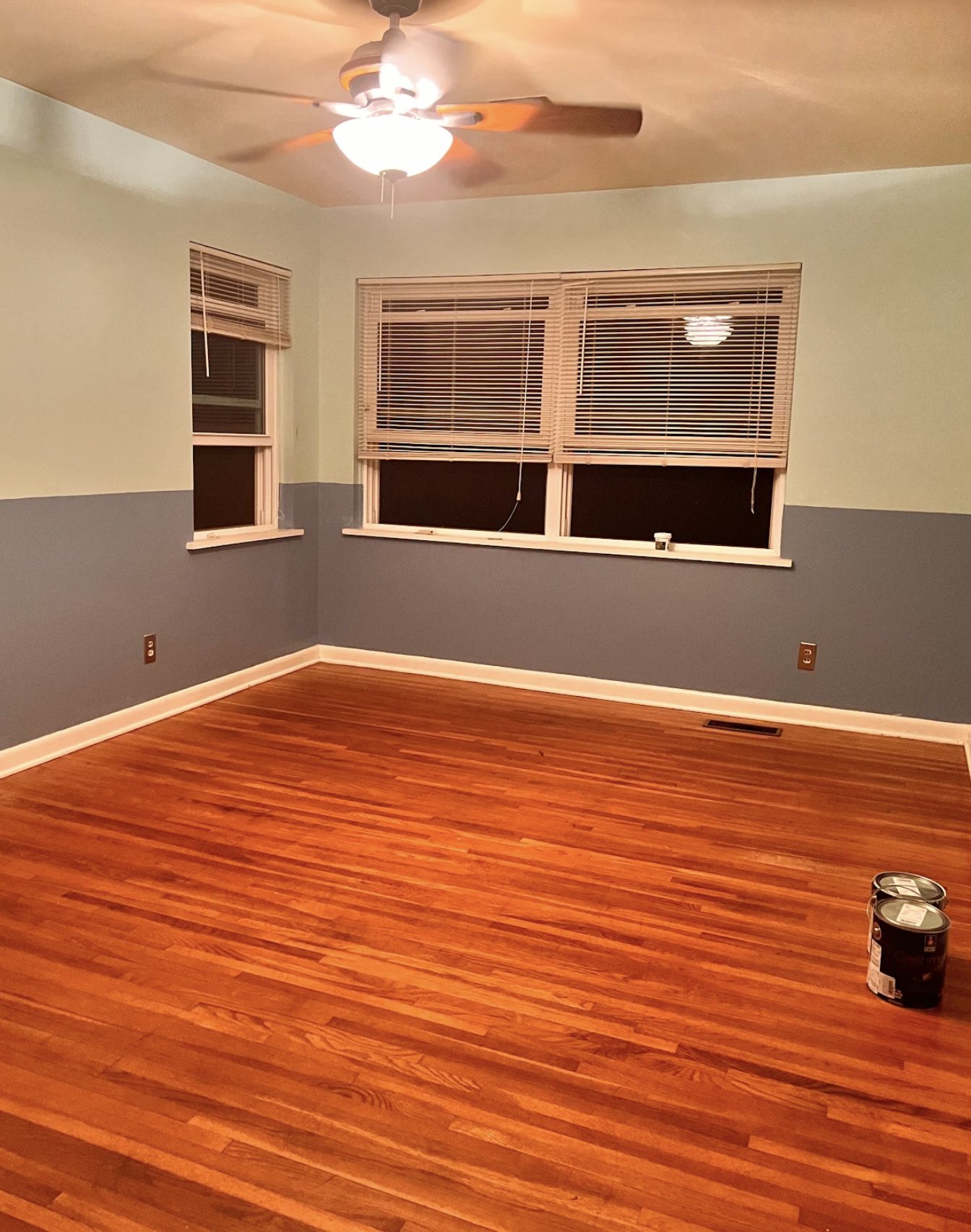 Finished interior painting project in Central Arkansas